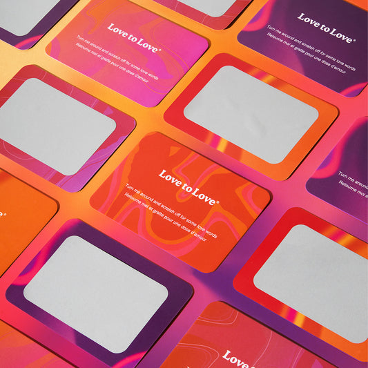 Glimmers "ma carte LOVE personnalisable"