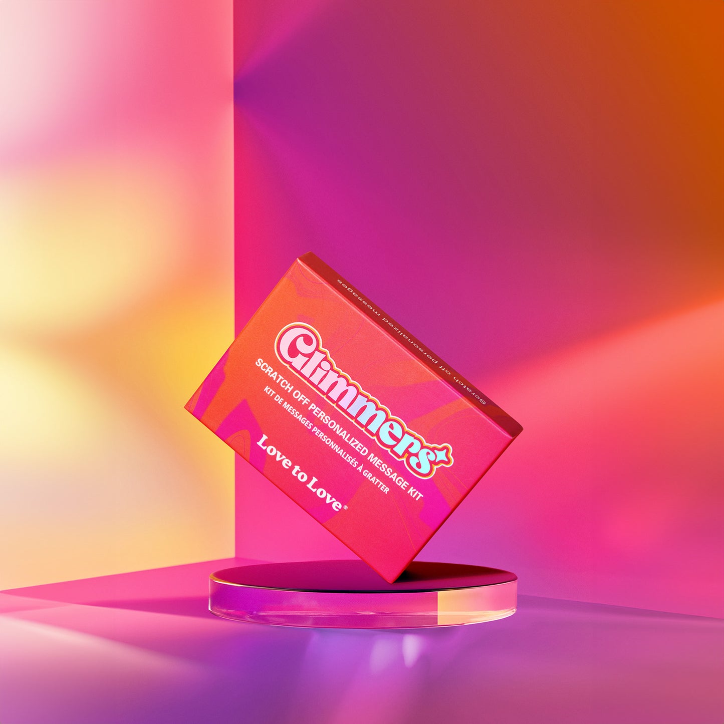 Glimmers "ma carte LOVE personnalisable"