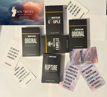 MUNTUCARE – Cartes de Conversation & Connexion | Édition Original, Couple, Famille, Divorce
