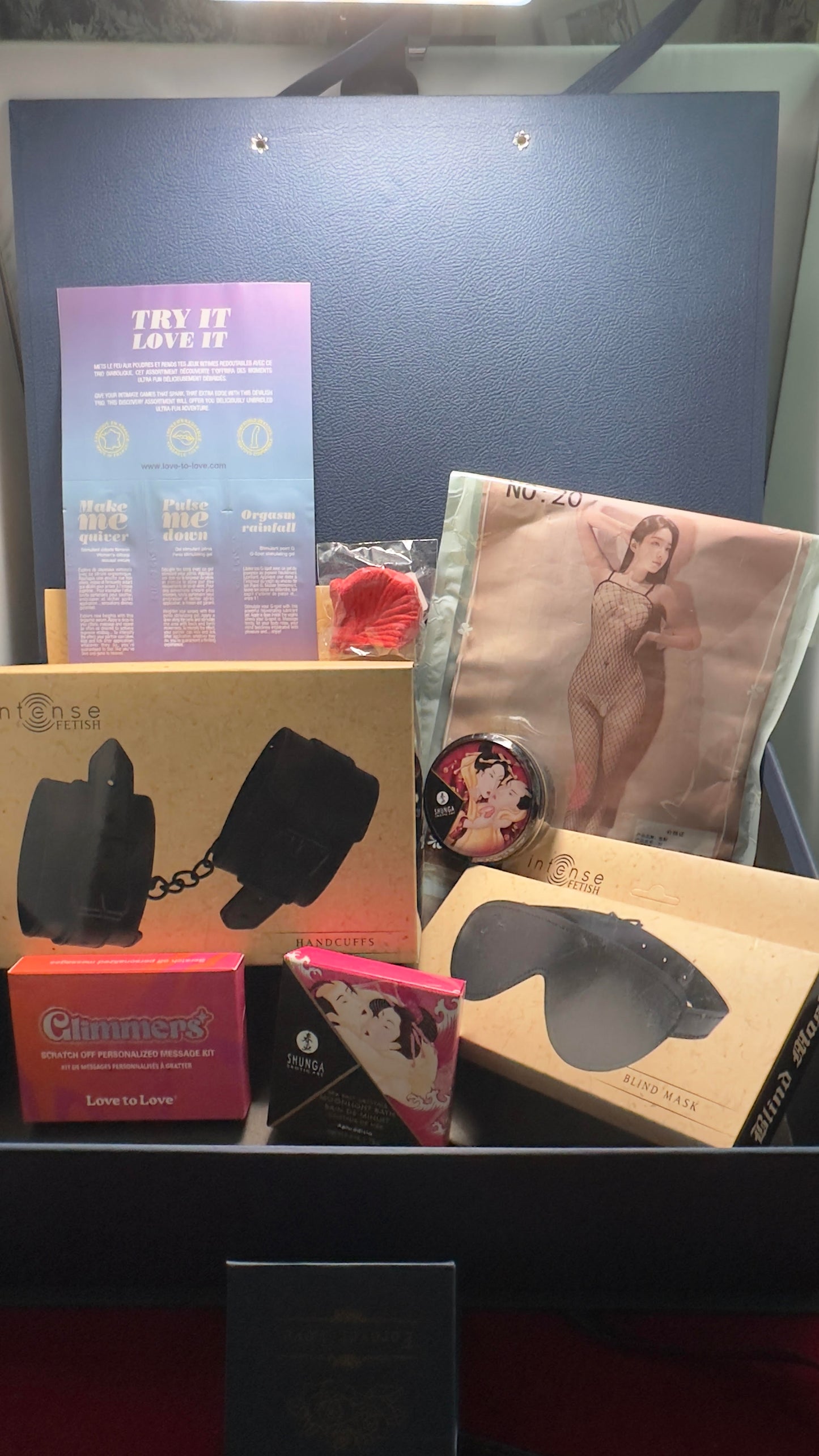 La Box Éveil des Sens – Édition Luxe | Coffret Intime & Sensuel