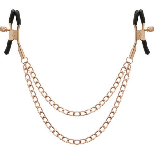COQUETTE CHIC DESIRE - PINCES METELONS FANTAISIE EN MÉTAL AVEC CHAÎNE