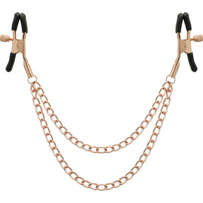 COQUETTE CHIC DESIRE - PINCES METELONS FANTAISIE EN MÉTAL AVEC CHAÎNE