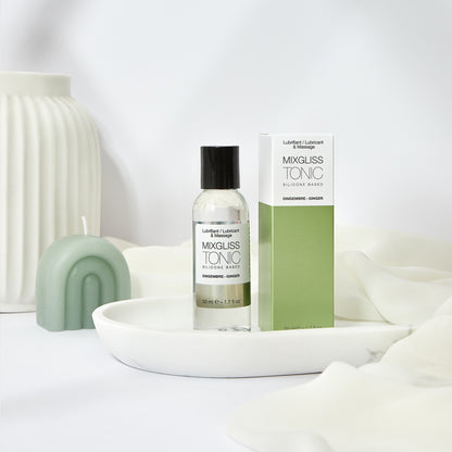 Mixgliss Silicone – Lubrifiant Intime & Huile de Massage 2-en-1 – 70 ml