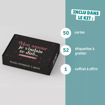 Coupons d'amour - Bons à gratter
