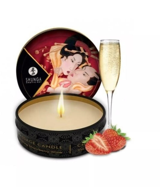 Bougie de Massage & Senteur Comestible