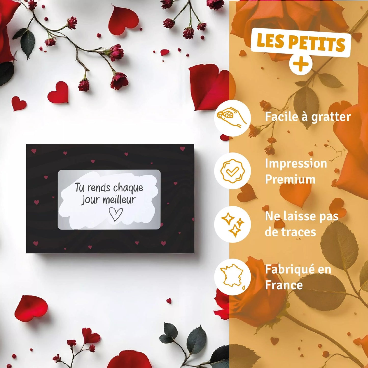 Coupons d'amour - Bons à gratter